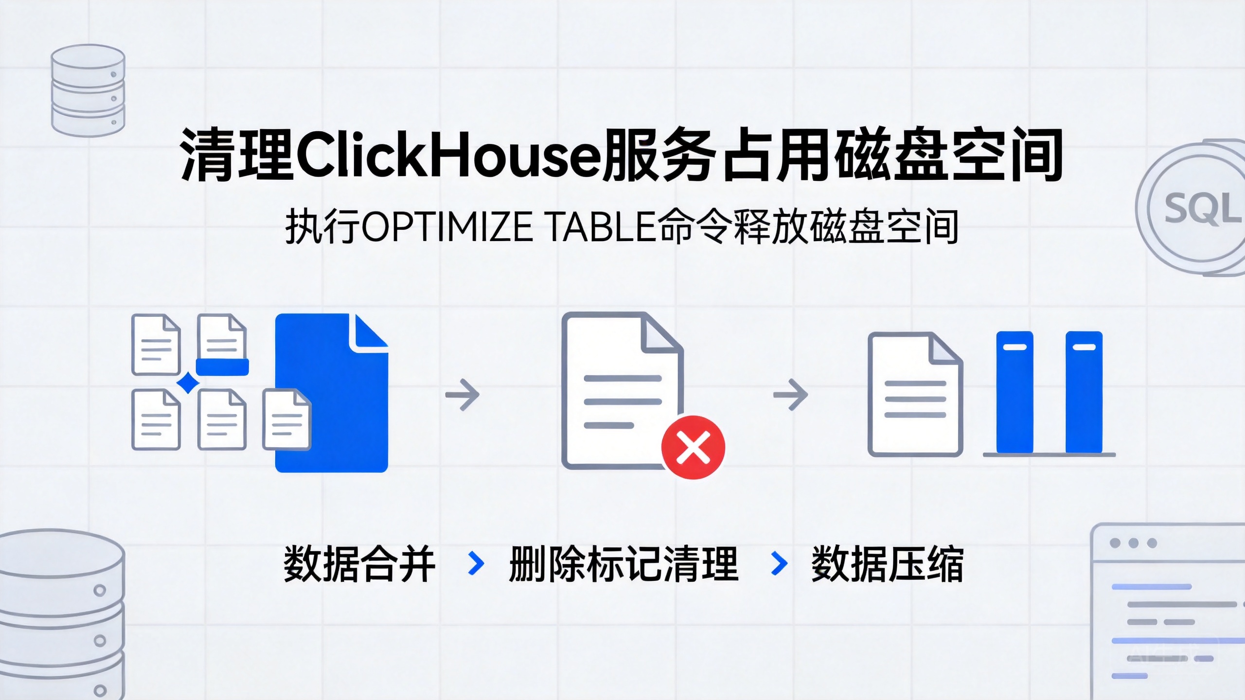 清理ClickHouse服务占用磁盘空间